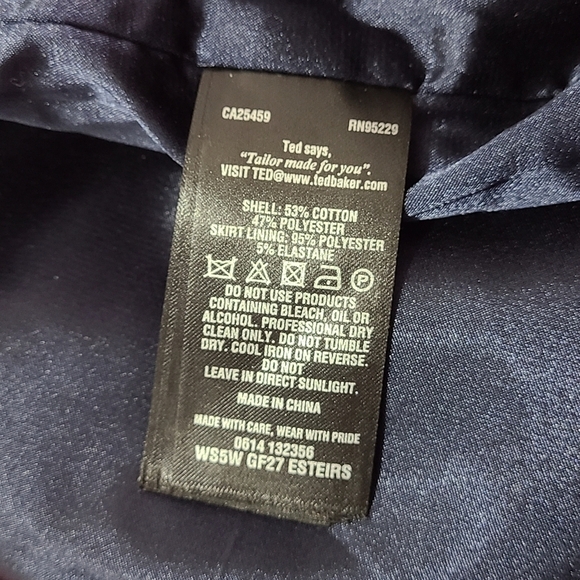 TED BAKER Esteirs Dotted Mini Skirt Women's Ted 0/ US 2 - Picture 13 of 16